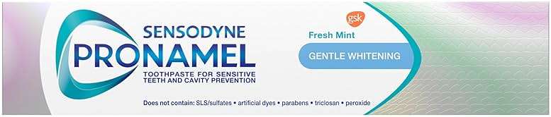 Sensodyne Pronamel Gentle Teeth Whitening Enamel Toothpaste for Sensitive Teeth, to Reharden and Strengthen Enamel, Amazon Exclusive, Fresh Mint - 4 Ounces (Pack of 4) - Image 14