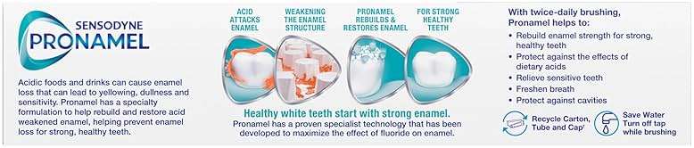 Sensodyne Pronamel Gentle Teeth Whitening Enamel Toothpaste for Sensitive Teeth, to Reharden and Strengthen Enamel, Amazon Exclusive, Fresh Mint - 4 Ounces (Pack of 4) - Image 17