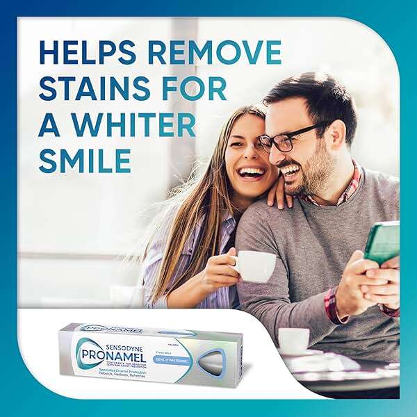 Sensodyne Pronamel Gentle Teeth Whitening Enamel Toothpaste for Sensitive Teeth, to Reharden and Strengthen Enamel, Amazon Exclusive, Fresh Mint - 4 Ounces (Pack of 4) - Image 5