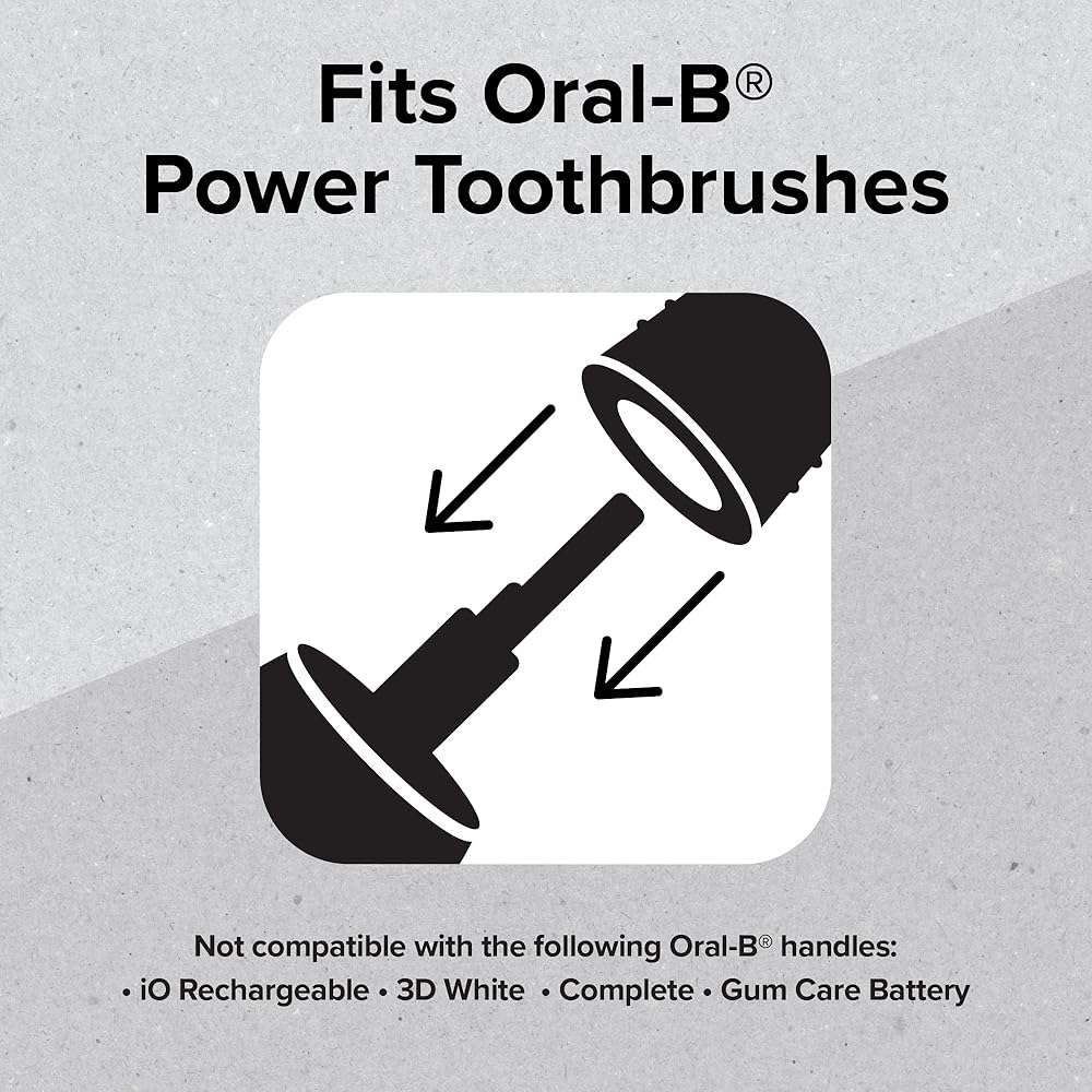 REACH Universal Replacement Toothbrush Heads, Fits Oral-B Electric Toothbrushes, 8 Count - Image 4