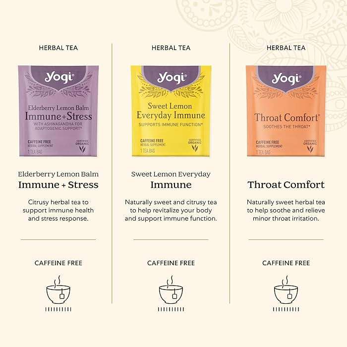 Organic Sampler Gift Box-5 Tea Bags per Flavor (45 Tea Bags)-Delicious Wellness Immunity Teas-9 Herbal Teas-Caffeine-Free Tea Variety Pack-Tea Gift Set - Image 4