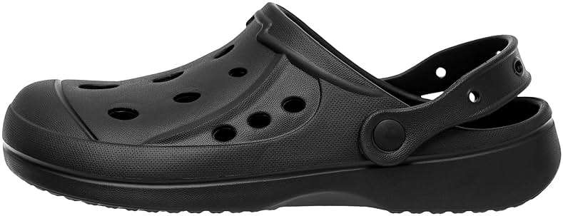 Alpine Swiss Mens Clogs Lightweight Slip On Mules Water Sandals Comfort Gardening Shoes - Image 3