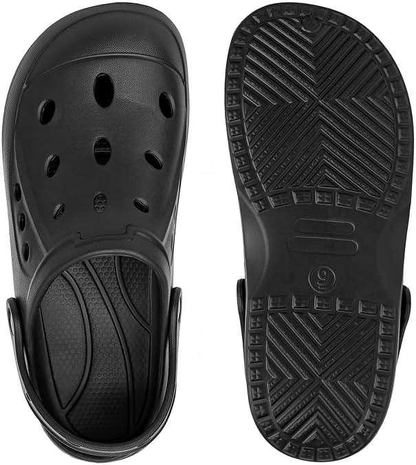Alpine Swiss Mens Clogs Lightweight Slip On Mules Water Sandals Comfort Gardening Shoes - Image 4
