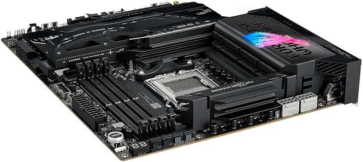ASUS ROG Strix X870E-E Gaming WiFi AMD AM5 X870 ATX Motherboard 18+2+2 Power Stages, Dynamic OC Switcher, Core Flex, DDR5 AEMP, WiFi 7, 5X M.2, PCIe® 5.0, Q-Release Slim, USB4®, AI OCing & Networking - Image 8