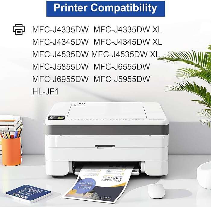 LC406XL Ink Cartridges High Yield Replacement for Brother LC406 LC406 XL 406XL Ink Cartridges for MFC-J4335DW MFC-J4345DW MFC-J4535DW MFC-J5855DW MFC-J6555DW MFC-J6955DW MFC-J5955DW Printer, 4 Pack - Image 2