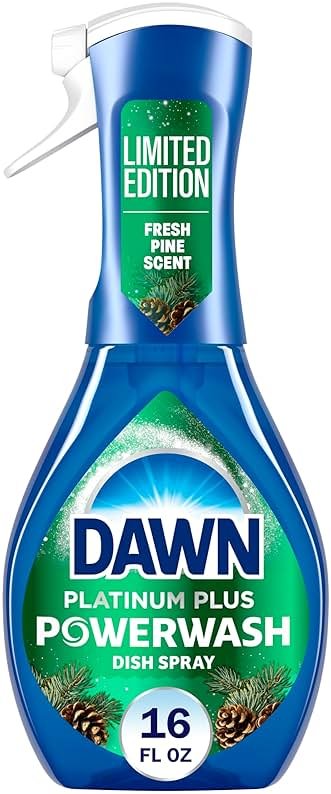 Dawn Powerwash Spray, Dish Soap, Dishwashing Liquid, Cleaning Supplies, Fresh Pine, 1 Starter Kit, 16 Fl Oz - Product Image