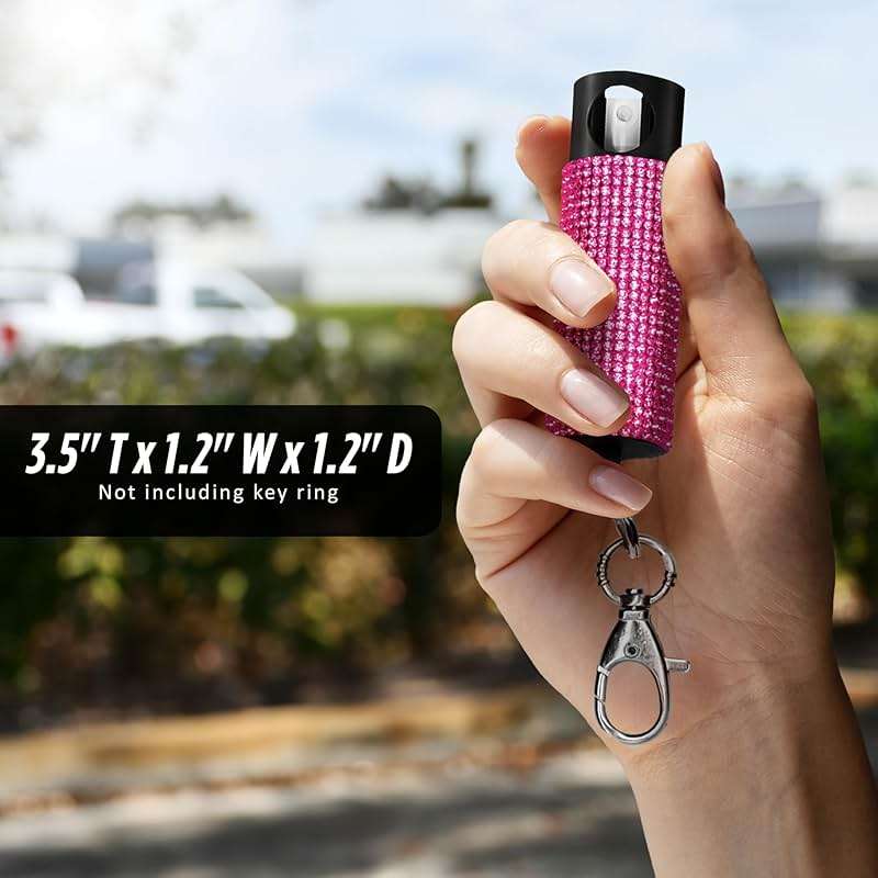 Guard Dog Security Pepper Spray and Stun Gun Flashlight, Rechargeable, Self-Defense Keychain for Women, Pepper Spray Stun Gun Combo, Personal Security Value Set, Rechargeable Flashlight - Image 3