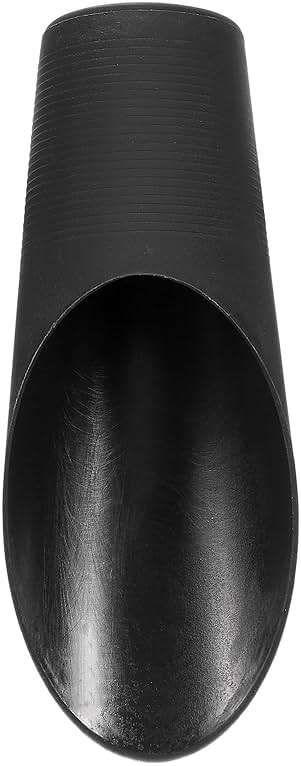 HARFINGTON Bonsai Soil Scoop 6.3" x 1.8" Plastic Colorful Mini Garden Shovel Cultivation Digging Transplanting Tools for Plant Flower Succulent Coffee Beans, Black - Image 1