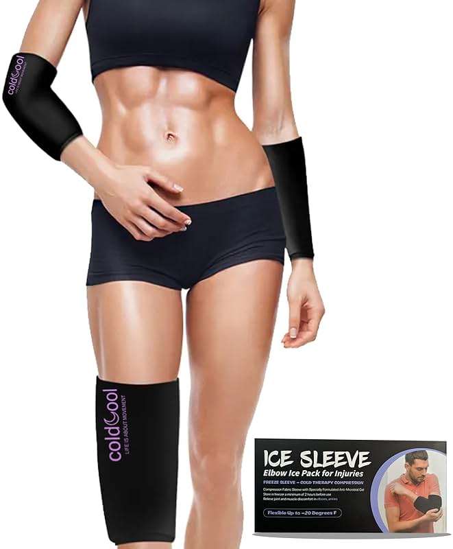 Coldcool Knee Ice Pack Wrap for Meniscus Tear & ACL Recovery - Reusable Gel Cold Compression Sleeve. - Image 7