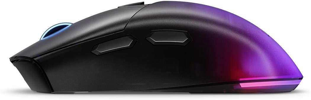 Lenovo Legion M410 Wireless RGB Gaming Mouse – 6 Button Palm Grip Mouse with 16,000 DPI, 53 Hour Rechargeable Battery, 2-Zone RGB Lighting, NVIDIA Reflex Compatible - Image 3