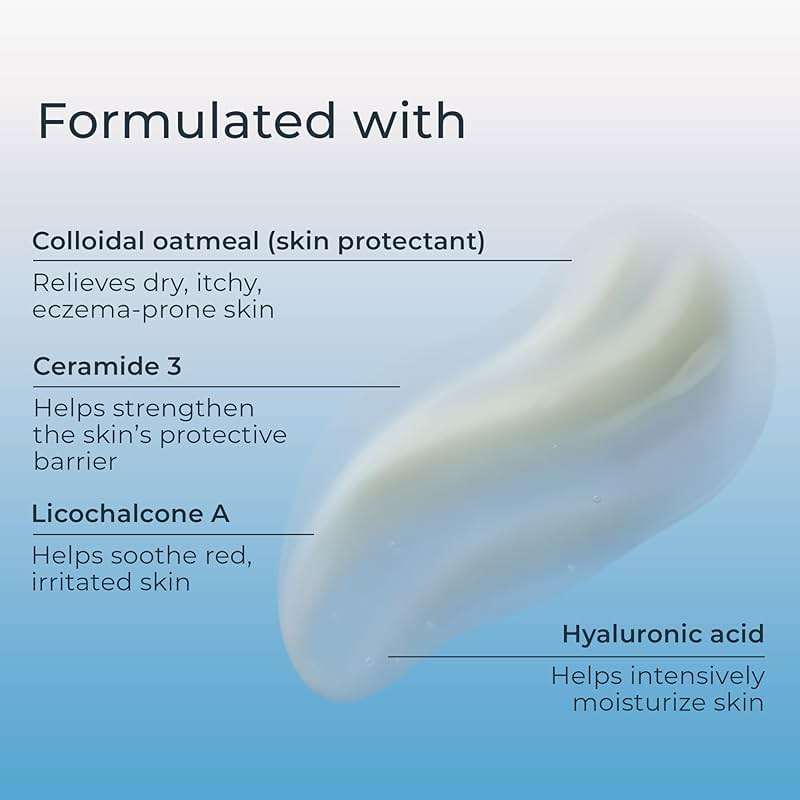 Eucerin Eczema Relief Hydrogel for Dry, Itchy, Eczema-Prone Skin, Fragrance Free and Steroid Free Body Moisturizer for Dry Skin, 5 Fl Oz Tube - Image 4