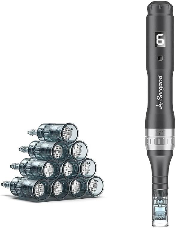 Microneedle Derma Roller Pen for Home Use - Microneedle Skin Care Tool for Men Women Home Use - Shop at Bazar