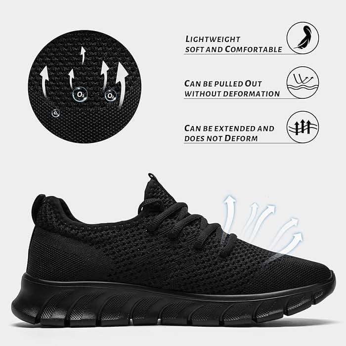 GDEKLO Womens Shoes Running Sneakers Tennis Non Slip Walking Gym Workout Athletic Comfortable Fashion saport Casual Shoe - Image 2
