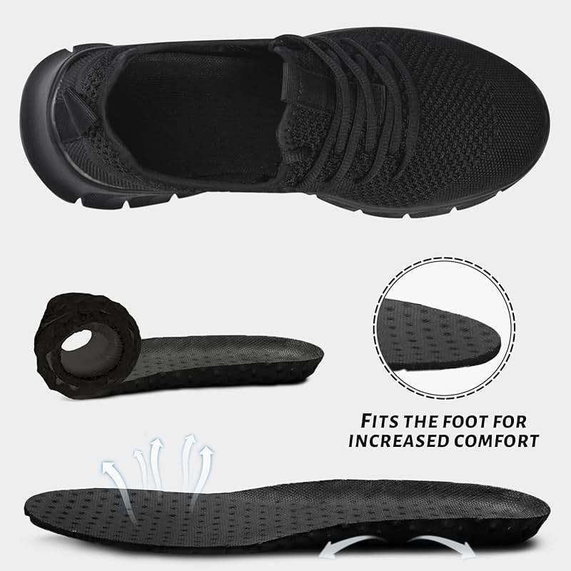 GDEKLO Womens Shoes Running Sneakers Tennis Non Slip Walking Gym Workout Athletic Comfortable Fashion saport Casual Shoe - Image 4