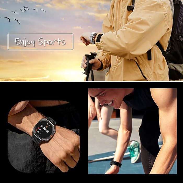 YEEJOK Compatible for Samsung Galaxy Watch Ultra 47mm Bands 2024/2025, Stainless Steel Metal+Soft Breathable Rugged Silicone Watch Straps Replacement for Men Women Smartwatch Accessory - Image 7