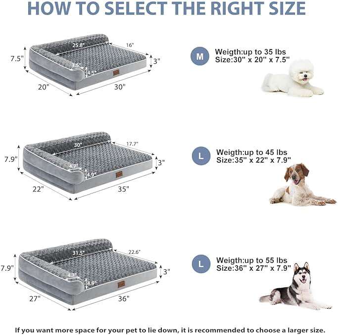 BFPETHOME Orthopedic Dog Beds for Large Dogs-Waterproof Sofa Pet Bed with Removable Washable Cover, Big Dog Bed with Waterproof Lining and Nonskid Bottom,Pet Bed for Large Dogs - Image 4