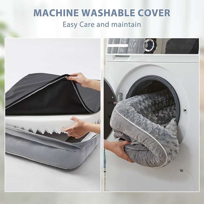BFPETHOME Orthopedic Dog Beds for Large Dogs-Waterproof Sofa Pet Bed with Removable Washable Cover, Big Dog Bed with Waterproof Lining and Nonskid Bottom,Pet Bed for Large Dogs - Image 6