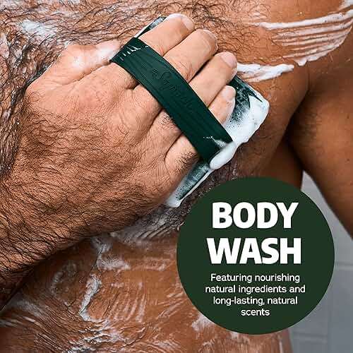 Dr. Squatch NEW Body Wash and Deodorant for Men Gift Set | No Paraben, Phthalate, Sulfate | Odor-Squatching, Aluminum-Free | Pine Tar Body Wash (8 oz, 3-Pack) & Deodorant (2.56 oz, 2-Pack) - Image 5