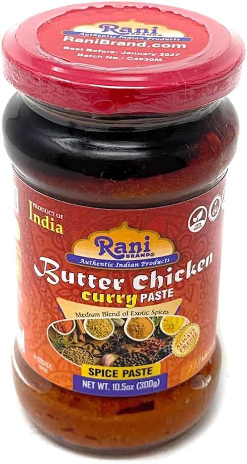 Rani Butter Chicken Curry Paste 10.5oz (300g) Glass Jar ~ Easy to Use | Vegan | No Colors | All Natural | NON-GMO | Gluten Free | Indian Origin - Image 5