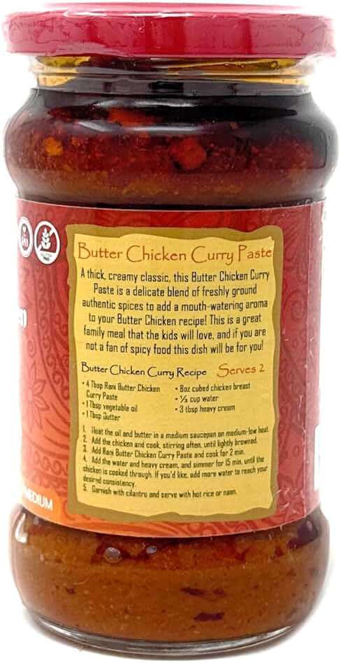 Rani Butter Chicken Curry Paste 10.5oz (300g) Glass Jar ~ Easy to Use | Vegan | No Colors | All Natural | NON-GMO | Gluten Free | Indian Origin - Image 6