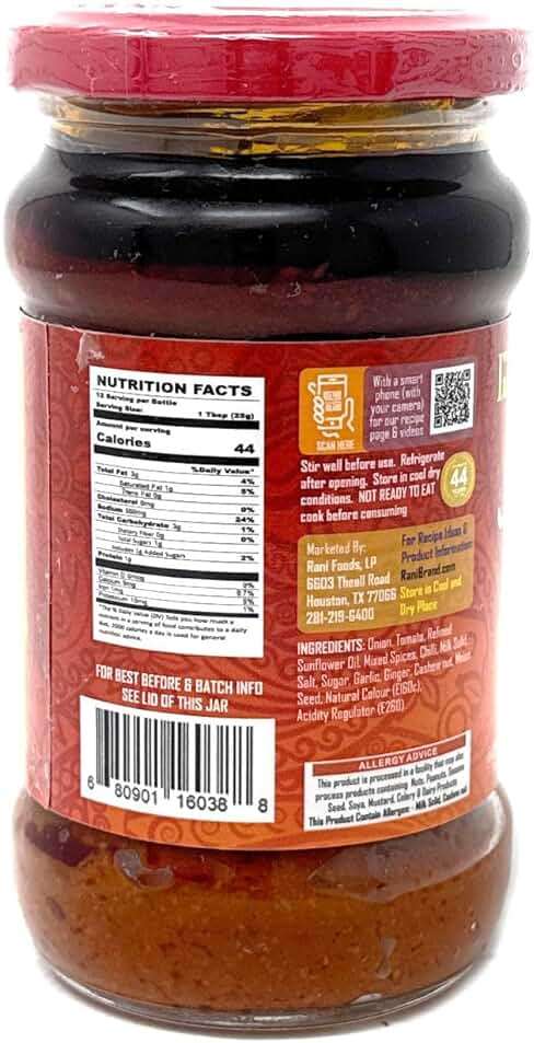 Rani Butter Chicken Curry Paste 10.5oz (300g) Glass Jar ~ Easy to Use | Vegan | No Colors | All Natural | NON-GMO | Gluten Free | Indian Origin - Image 7