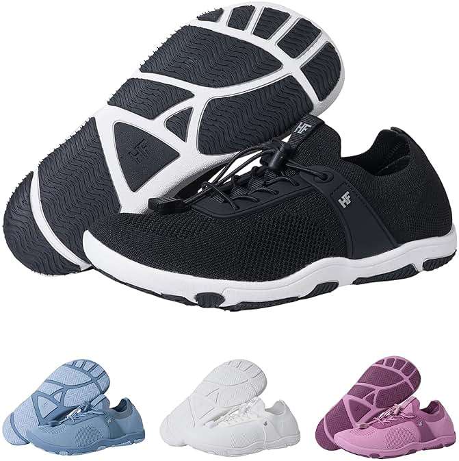 Hike Footwear Theora Pro Barefoot Shoes for Women & Men – Wide Toe Box Zero Drop Sole Mnimalist Hiking Shoes, Lightweight Walking Sneakers With Arch Support, Healthy Daily Footwear - Image 1