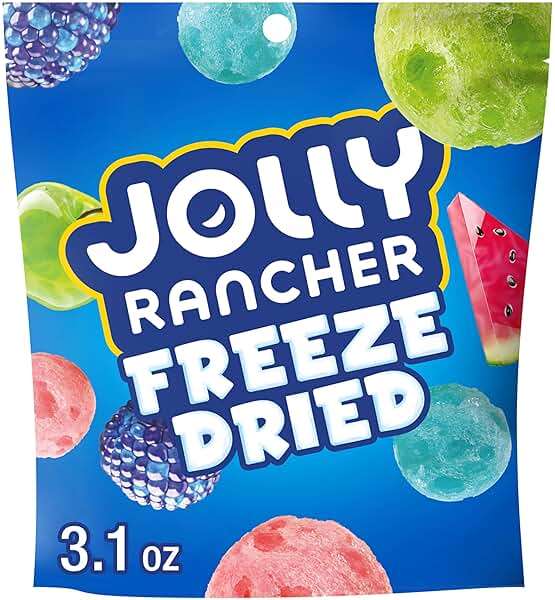 JOLLY RANCHER Freeze Dried Original Fruit Flavored Candy Bag, 3.1 oz - Image 1