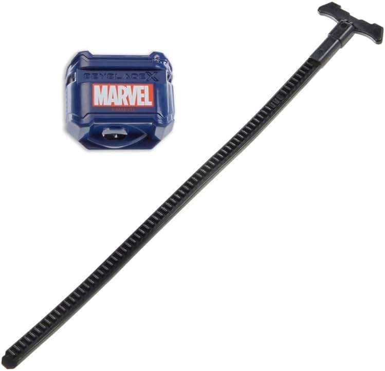 Beyblade X, Marvel Collab, Iron Man 4-80B vs.Thanos 4-60P Multipack - 2 Top & 2 Launchers Toy Set - Ages 8 and Up - Image 6