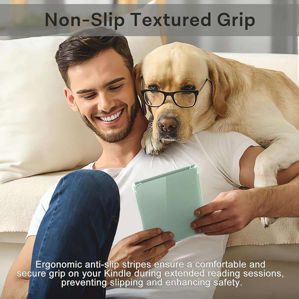 iDLEHANDS Clear Case for 6" Kindle 2024 and 2022 (11 Generation) - Ultra-Slim Soft TPU Transparent Cover, Lightweight & Durable Protection, Clear - Image 7