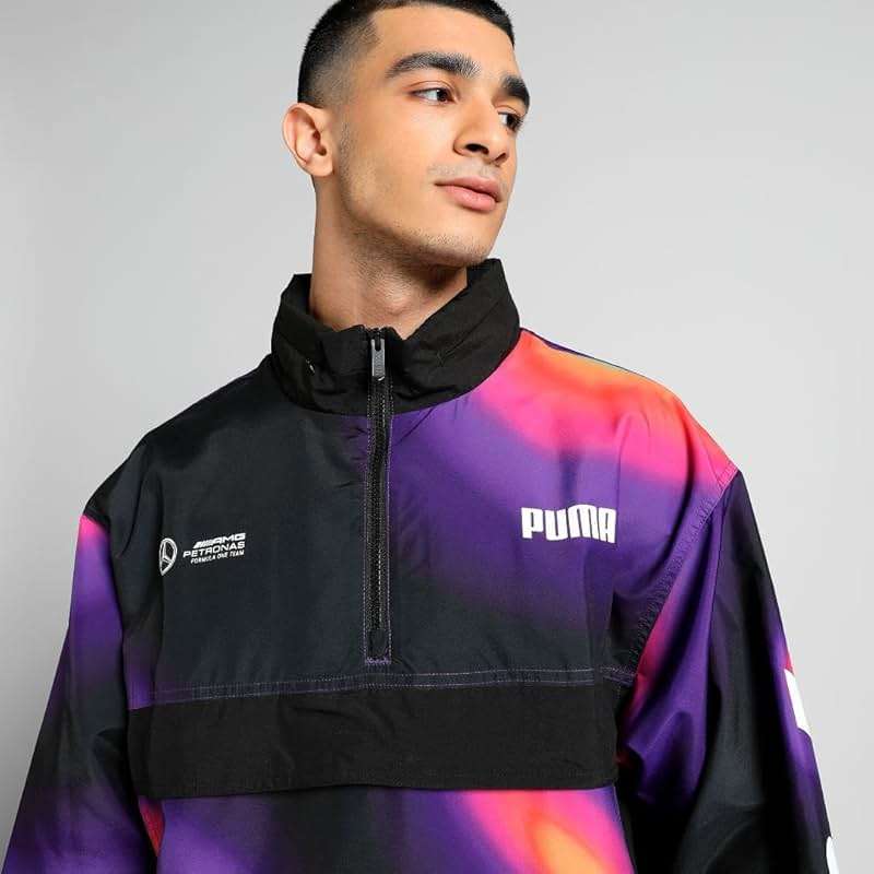 PUMA Men's Standard Mercedes AMG Petronas Formula 1 Statement Woven Jacket - Image 9