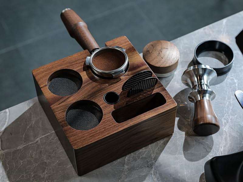 KNODOS Breville Espresso Machine Accessories Kit 54mm Tamper Set Includes Bottomless Portafilter, Distribution Tool, Calibrated Tamper, Tamping Station and WDT - Image 8