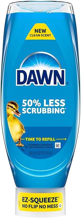 Dawn Ultra EZ-Squeeze Dish Soap, Dishwashing Liquid, Original, 3x22oz - Image 9