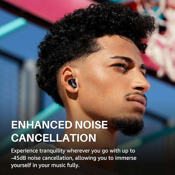 TOZO Hybrid Active Noise Cancelling Wireless Earbuds with 6 Mics AI Clear Call Ear Buds 68H Playtime with LED Display 32 Preset EQs via APP Bluetooth 5.3 IPX8 Waterproof in Ear Headphones - Image 7