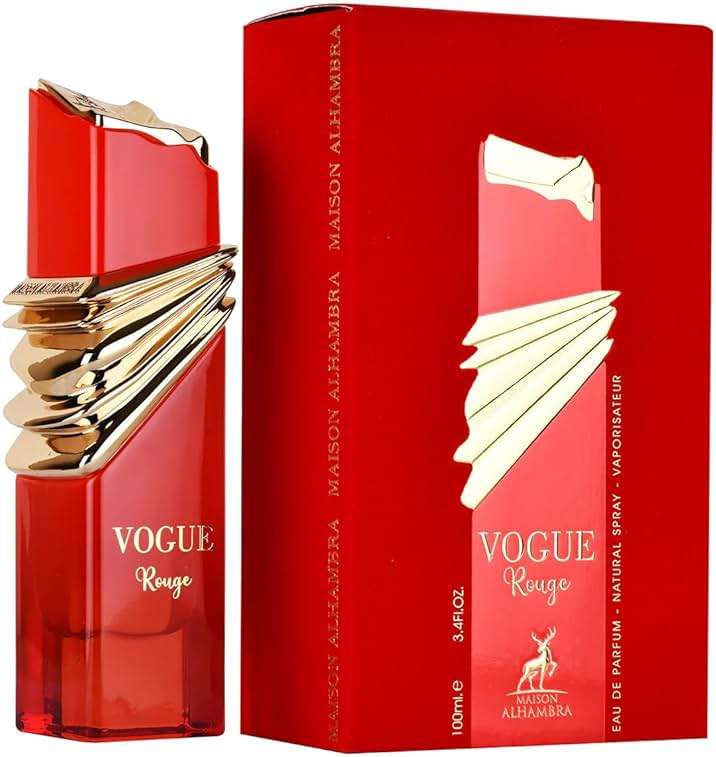 Maison Alhambra Vogue Rouge for Women Eau de Parfum Spray, 3.4 Ounce / 100 ml - Image 2