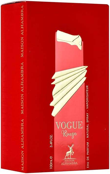 Maison Alhambra Vogue Rouge for Women Eau de Parfum Spray, 3.4 Ounce / 100 ml - Image 3
