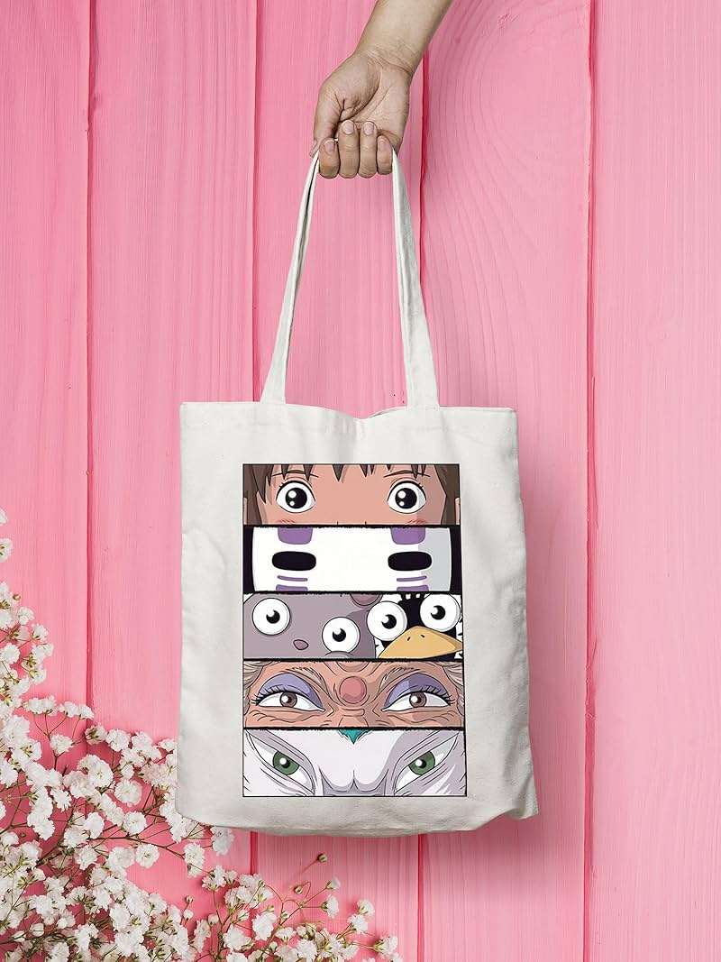 VAMSII Anime Inspired Tote Bag Anime Lover Gift S Away Fans Gift(Sp A tote) - Image 7