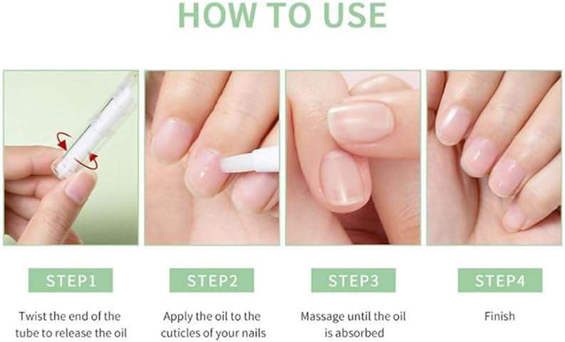 Brother Cosmetics Nail Growth Oil,Rejuvenation Nail Growth Oil,Nail Growth Serum,Cuticle Oil Pen,Instant Nail Repair Nail Oil for Growth and Strength (2PCS) - Image 7