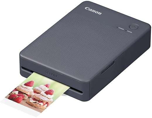 Canon SELPHY QX20 Compact Photo Printer Dark Gray - Image 1