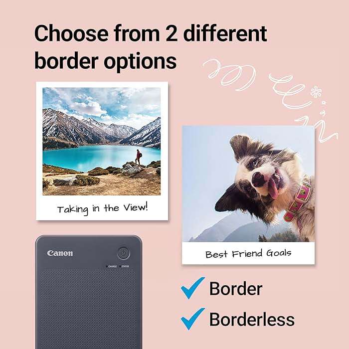 Canon SELPHY QX20 Compact Photo Printer Dark Gray - Image 6