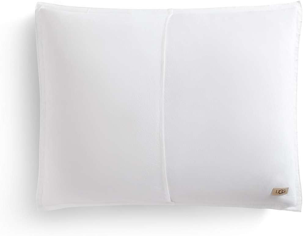 UGG Textured Queen Comforter Set - 3 Piece Striped Reversible Queen Bedding Set with Pillow Shams, Stylish Soft & Luxurious White Bed Set for Home & Bedroom (Full/Queen) - Image 7