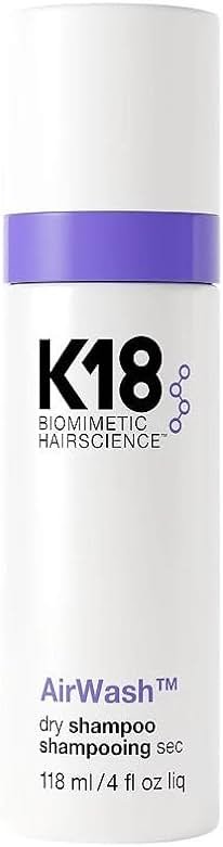 K18 AirWash™ Dry Shampoo, Non-Aerosol, Balances Scalp & Controls Excess Oil Production - Product Image