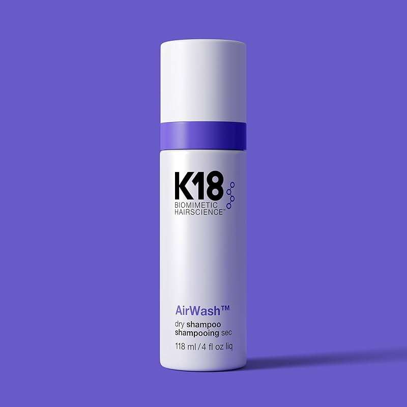 K18 AirWash™ Dry Shampoo, Non-Aerosol, Balances Scalp & Controls Excess Oil Production - Image 2