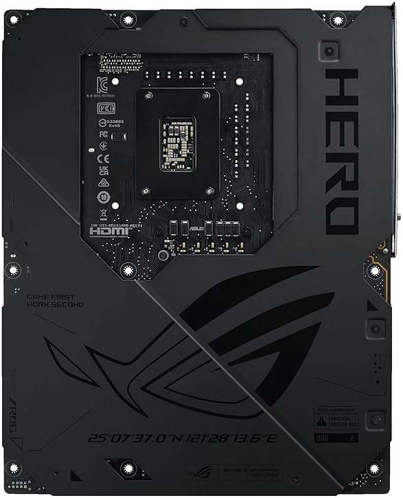 ASUS ROG Maximus Z890 Hero Intel® Z890 LGA 1851 ATX Motherboard, Advanced AI PC-Ready, 22+2+1+2 Stages, DDR5, WiFi 7, 3X PCIe® 5.0 M.2, Thunderbolt™ 4, USB Type-C®, AI Overclocking/Cooling/Networking - Image 18