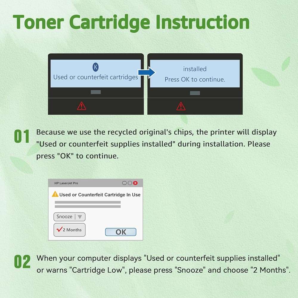 GREENSKY Compatible 58X Toner Cartridge Black (with Chip) Replacement for HP 58X CF258X 58A CF258A Toner Cartridge High Yield for LaserJet Pro MFP M428fdw M404n M428fdn M404dn Printer (2 Black) - Image 5