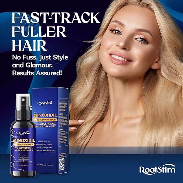 5% Minoxidil Hair Growth for Men and Women: Extra Strength Minoxidil Hair Loss Treatment Serum with Rosemary for Faster Stronger Thicker Hair Growth 60ML - Image 9