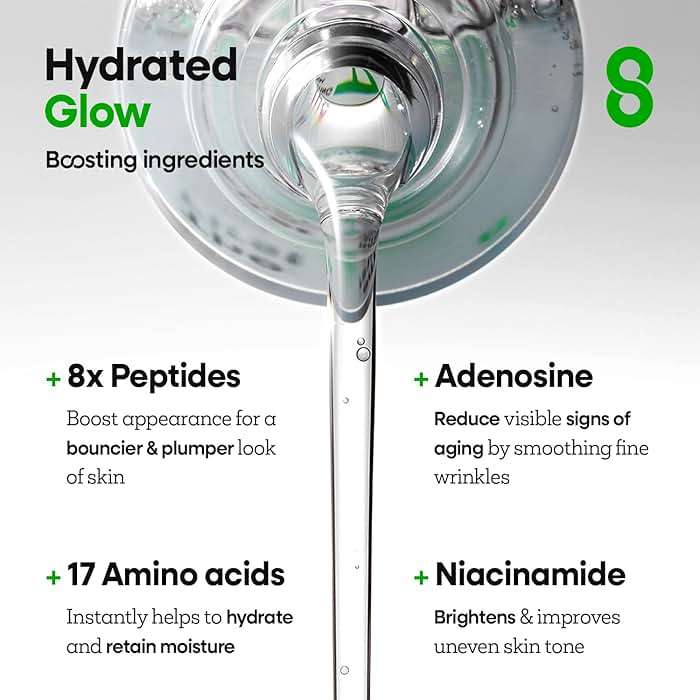 Nature Republic The First Peptide Boosting Serum – Niacinamide, Adenosine, Hydrating & Firming Facial Serum, for Fine Lines & Pores, Korean Skincare, 150ml / 5.07 fl oz - Image 5