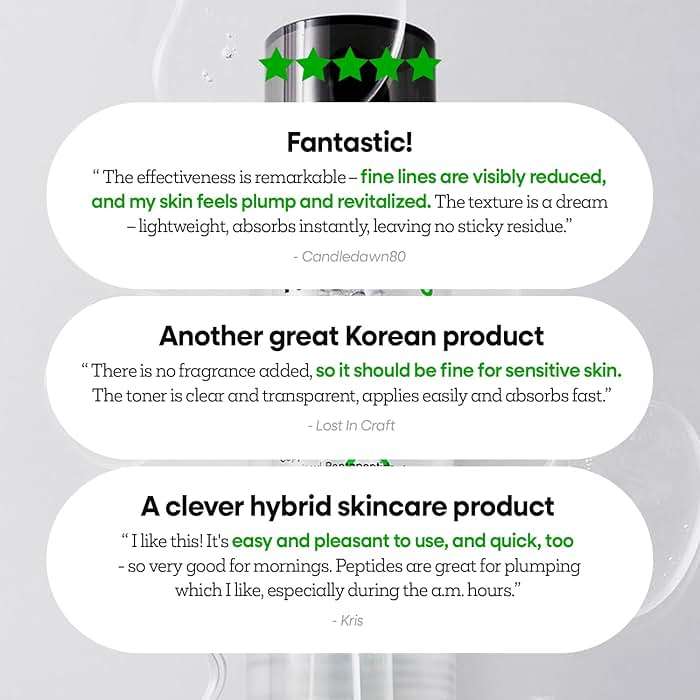 Nature Republic The First Peptide Boosting Serum – Niacinamide, Adenosine, Hydrating & Firming Facial Serum, for Fine Lines & Pores, Korean Skincare, 150ml / 5.07 fl oz - Image 6