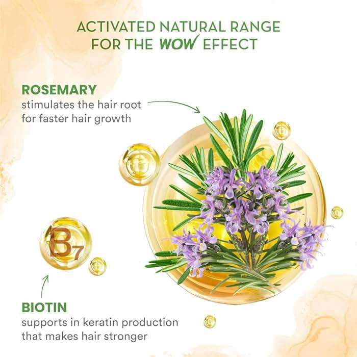 WOW Skin Science Rosemary with Biotin Hair Oil 6.8 oz - Image 5