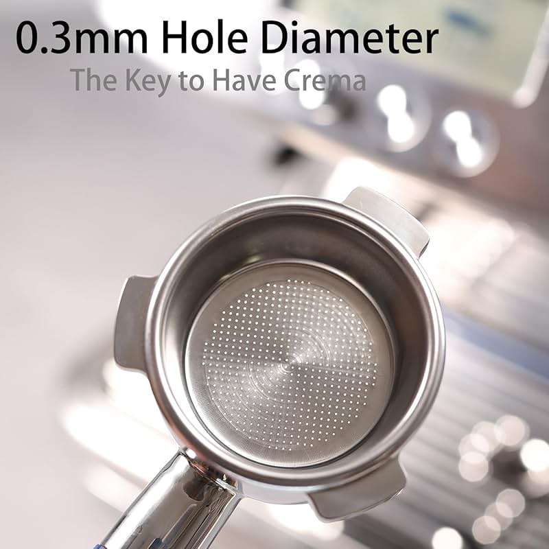 Bottomless Portafilter 54mm with Color Wood Compatible with Breville Barista Express, Pro, Touch, and Impress | Fire Phoenix Handle - Image 5