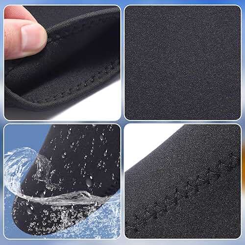 TOBWOLF 2 Pairs Ice Bath Toe Socks, 3MM Cold Plunge Toe Covers, M/L/XL Size Reusable Ice Bath Socks for Cold Plunge at Home - Image 2